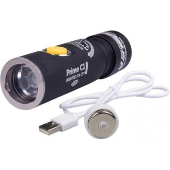 Карманный фонарь ARMYTEK PRIME C1 PRO MAGNET USB, 1x18350 (в комплекте), теплый свет